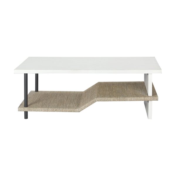 Elk Home Riverview Coffee Table, White S0075-9968